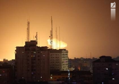 حملات شدید جنگنده‌های اشغالگران به غزه و پاسخ مقاومت