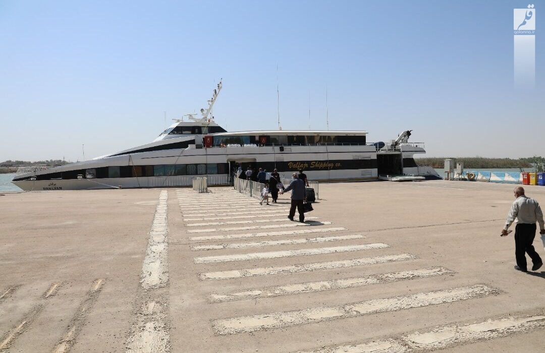 سفر دریایی ۱۵ هزار نفر از خرمشهر به کویت در سال جاری