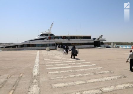 سفر دریایی ۱۵ هزار نفر از خرمشهر به کویت در سال جاری