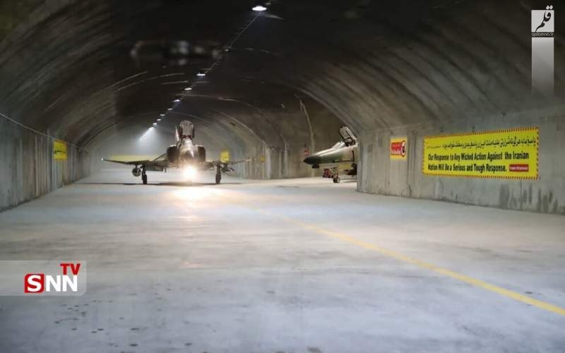 افتتاح پایگاه زیرزمینی نیروی هوایی ارتش