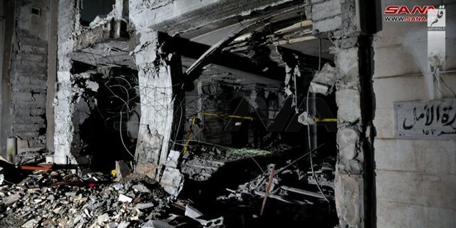 ۵ کشته و ۱۵ زخمی در حمله هوایی رژیم صهیونیستی به دمشق و حومه آن