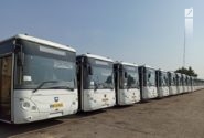رونمایی از ۴۰دستگاه اتوبوس جدیدِ سازمان اتوبوسرانی