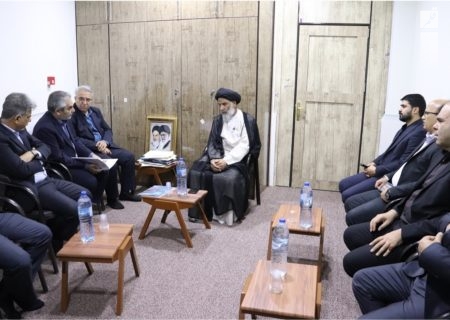 دیدار مدیرعامل شرکت نفت و گاز اروندان با نماینده ولی فقیه در استان خوزستان