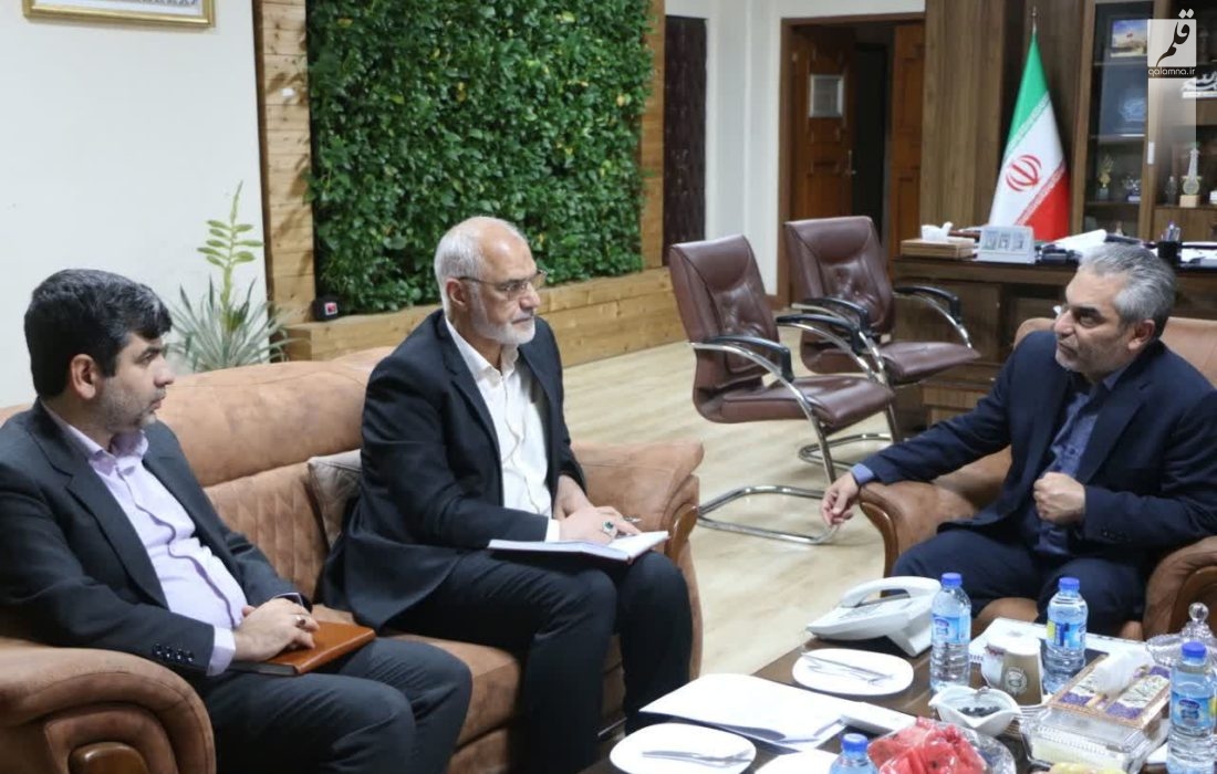 نشست مدیرعامل شرکت نفت و گاز اروندان با استاندار خوزستان