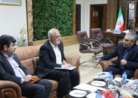نشست مدیرعامل شرکت نفت و گاز اروندان با استاندار خوزستان