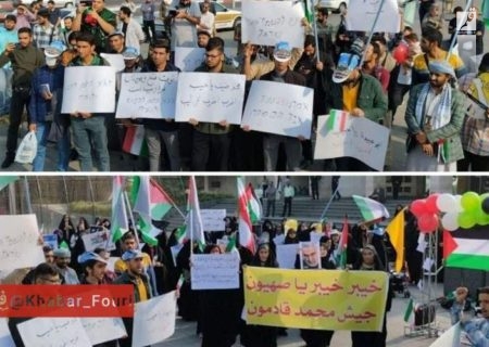 آمادگی دانشجویان انقلابی برای اعزام به غزه 