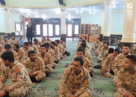 برگزاری آزمون پایان دوره مهارت آموزی ۳۰۰ سرباز وظیفه سپاه ولی عصر(عج) خوزستان