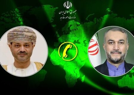 تاکید امیرعبداللهیان و وزیر خارجه عمان بر ضرورت جلوگیری از جنایات بیشتر رژیم صهیونیستی