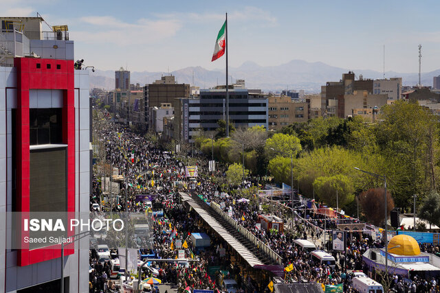 راهپیمایی باشکوه روز قدس در ایران/ تشییع پیکر شهدای راه قدس در تهران