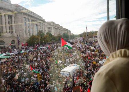 اقدام دانشجویان آمریکایی متاثر از نظریه ایستادگی و مقاومت فلسطین است