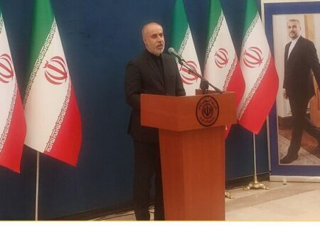 کنعانی: تغییر رفتار خصمانه آمریکا نسبت به ملت ایران می‌تواند فضای مناسبات را تغییر دهد