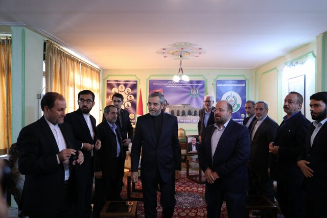 حضور باقری در دفتر حماس در تهران